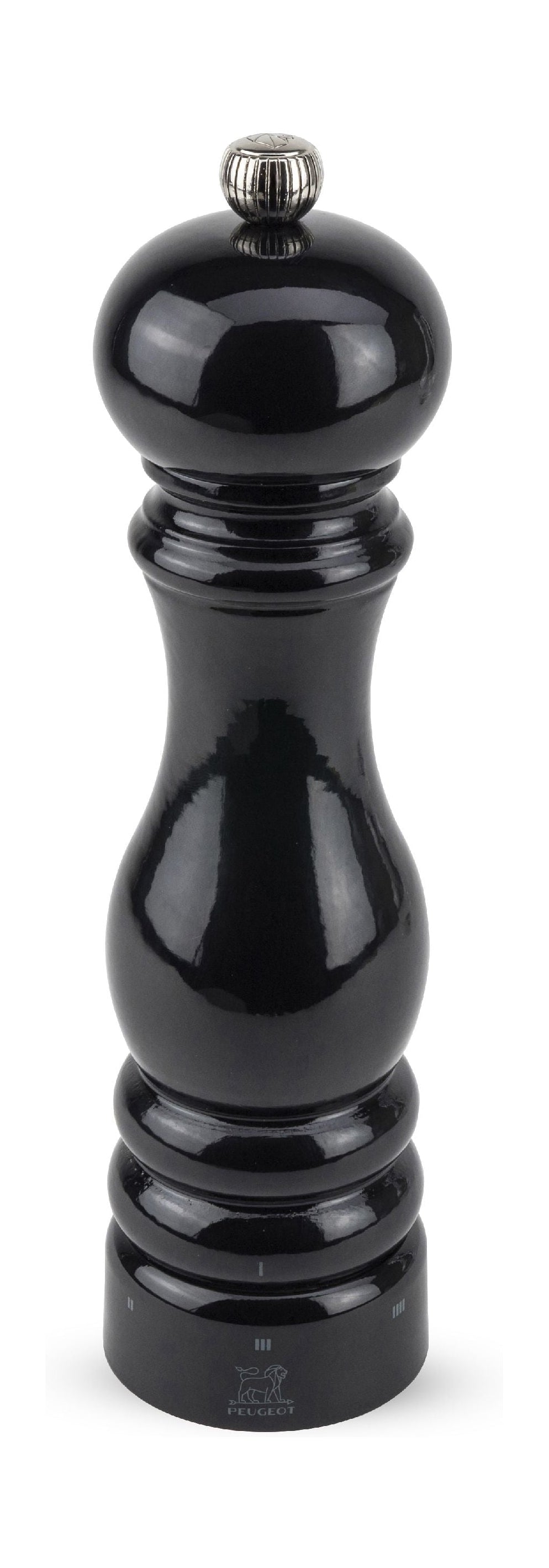Peugeot Paris US Salt Grinder Black Lacquer, 22 cm