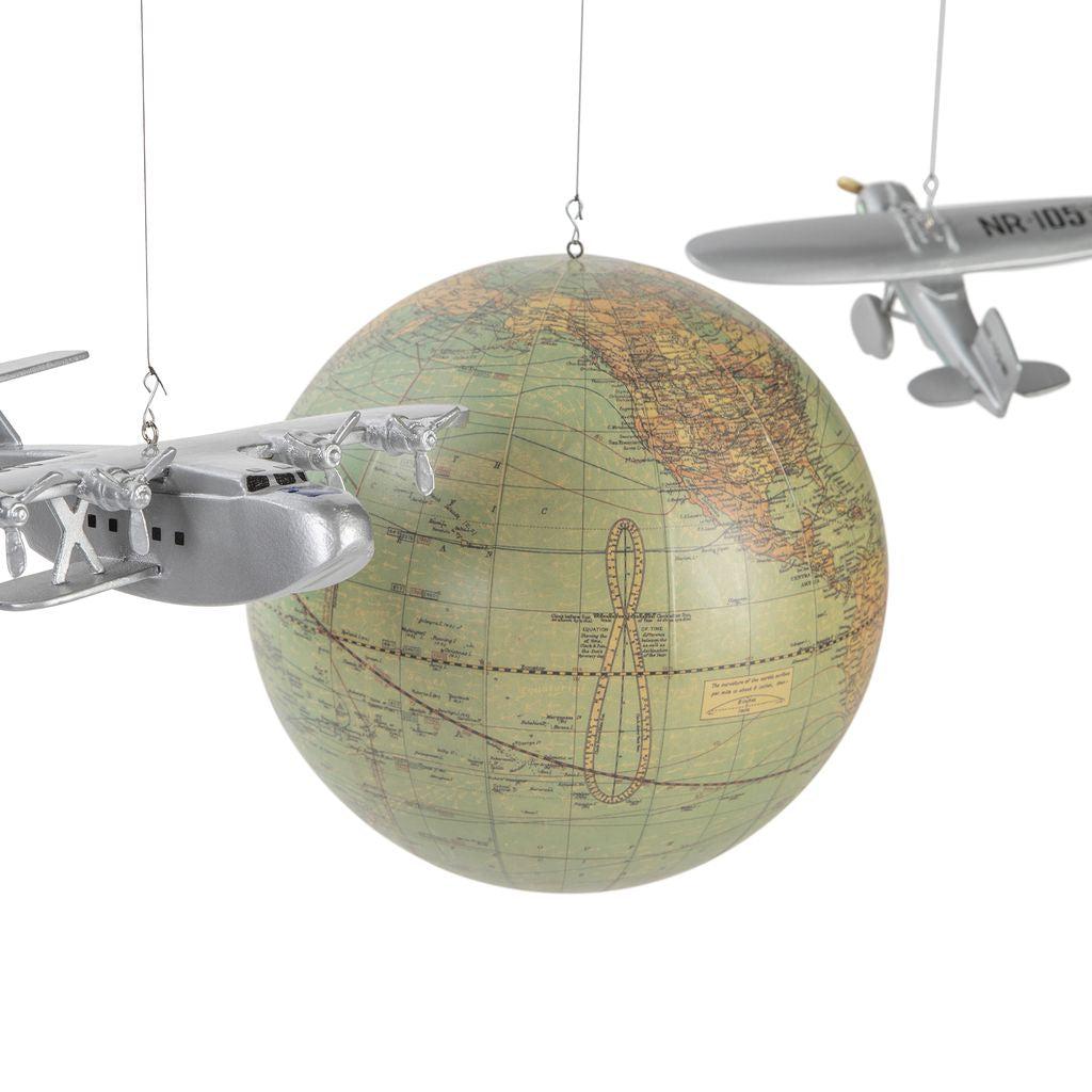 Authentic Models Obehag med jorden och flygplan
