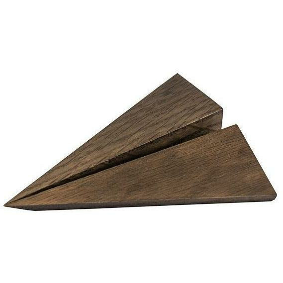 Boyhood Maverick Paper Aircraft Figur Small, Smoked Pickled Oak