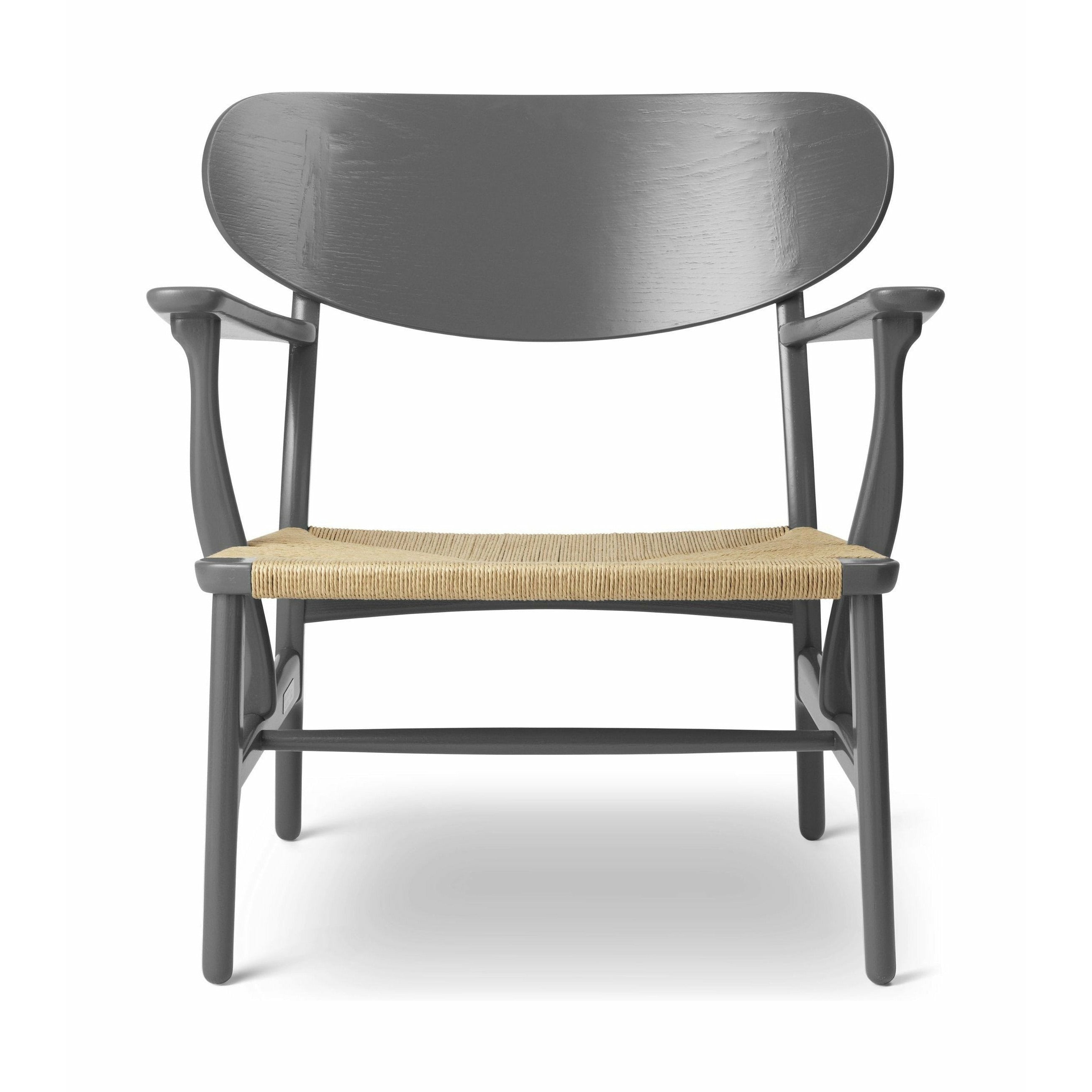 Carl Hansen CH22 Lounge Chate Oak, Slate Brown/Nature Braid - Special Edition