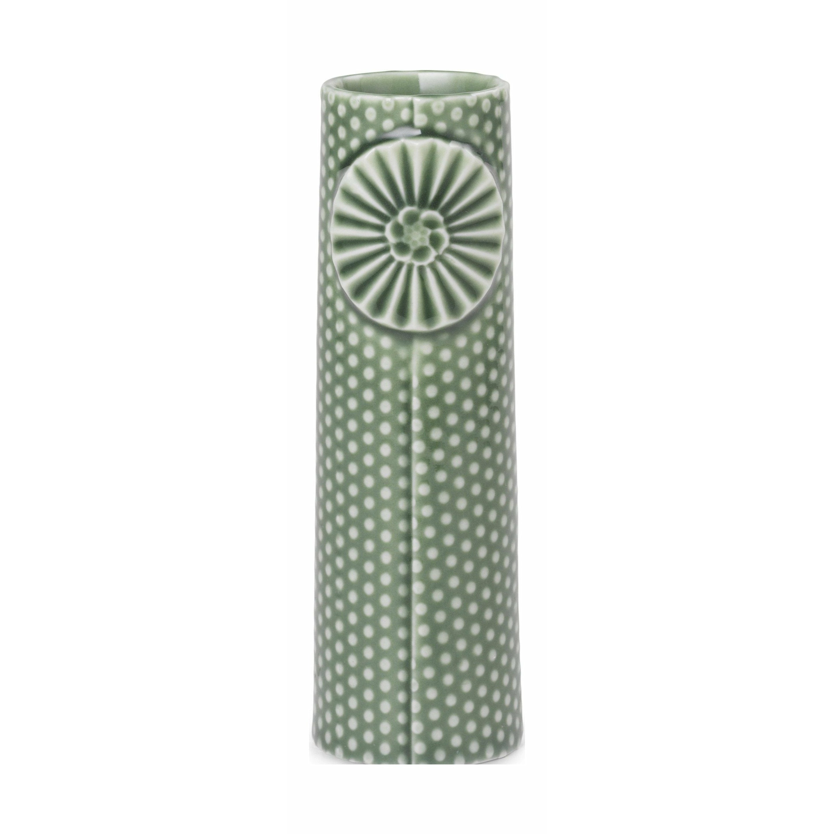 Dottir Pipanella Dot Vase Green, 12,5 cm