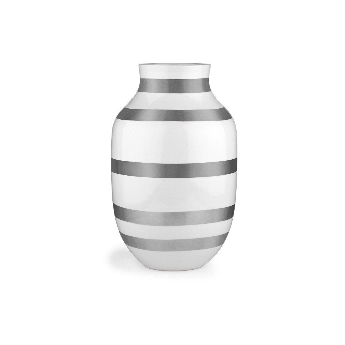 Kähler Omaggio Vase Silver, Large
