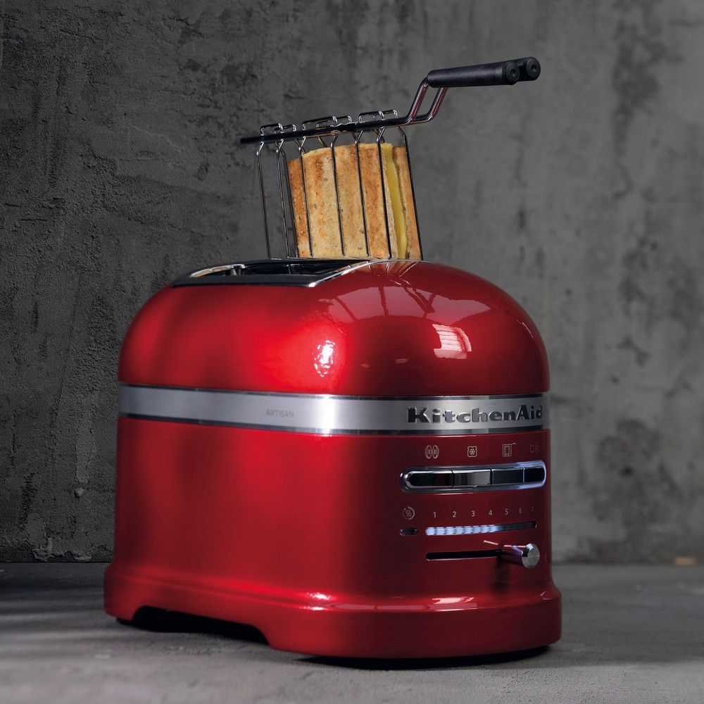 KitchenAid 5KMT2204 Artisan Toaster för 2 skivor, röda