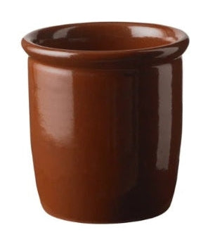 Knabstrup Keramik Sylt burk 0,5 L, brun