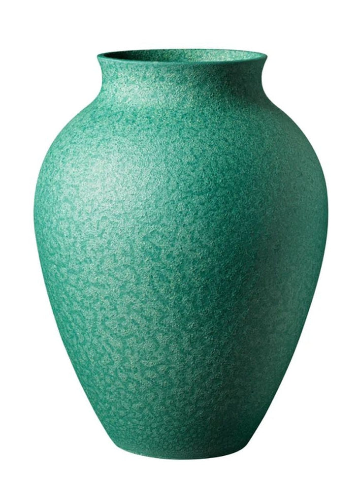 Knabstrup Keramik Vase H 27 cm, Irgrøn