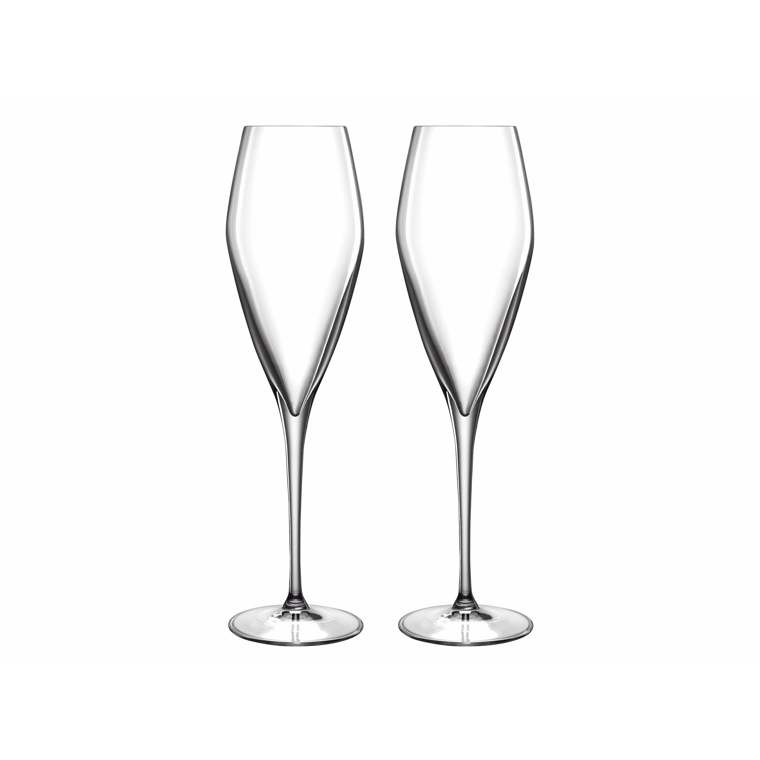 Luigi Bormioli Atelier Champagne Glass Prosecco, 2 st.