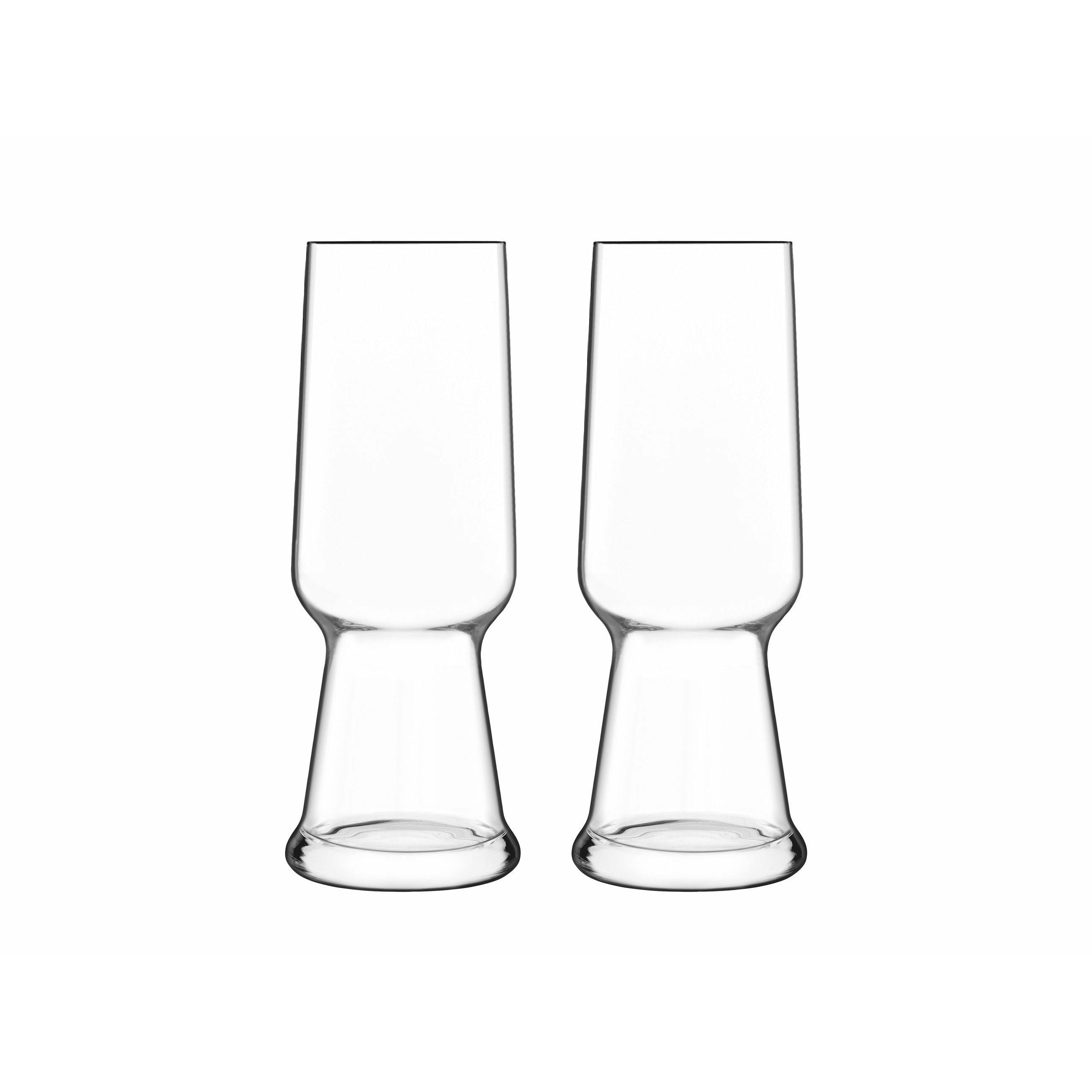 Luigi Bormioli Birrateque Beer Glass Pilsner, 2 st.