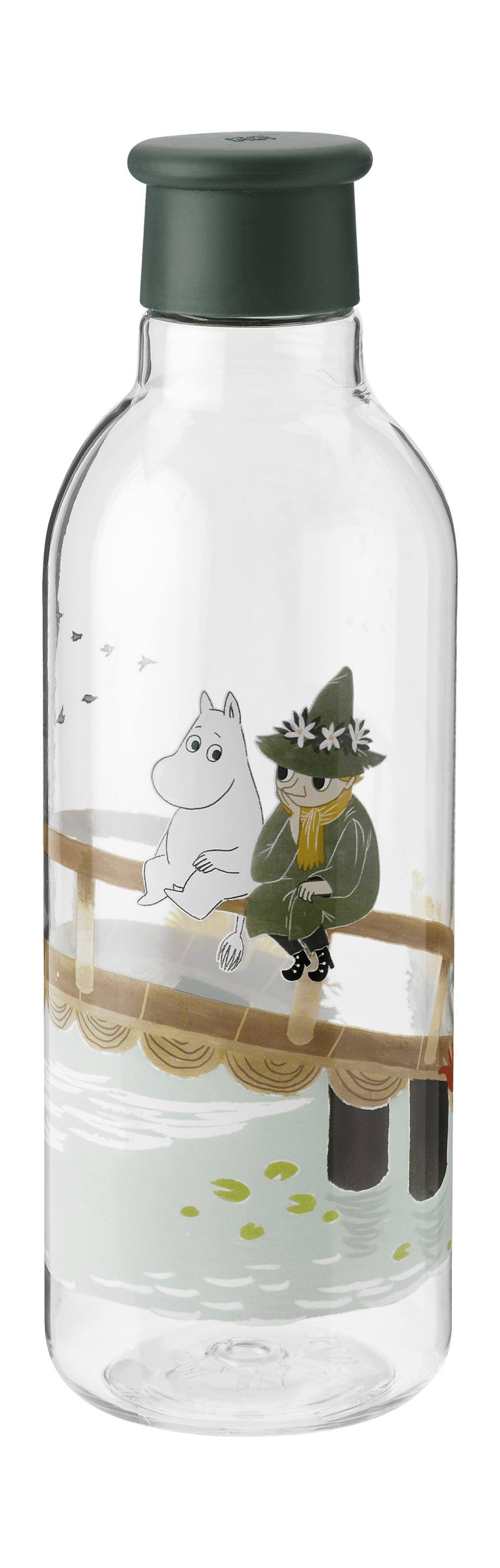 Rig-Tig Rig-Tig X Moomin Drinking Bottle 0,75 L, Moomin Dark Green