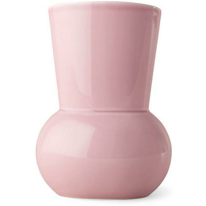Ro Collection Nej. 66 Oval Vase Wide, Pink