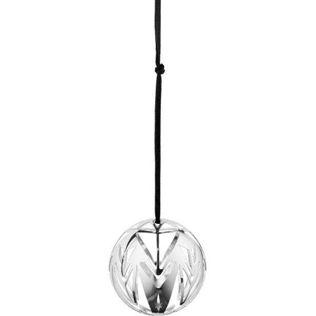 Rosendahl Karen Blixen Ball Suspension H6.5cm, Silver Silated