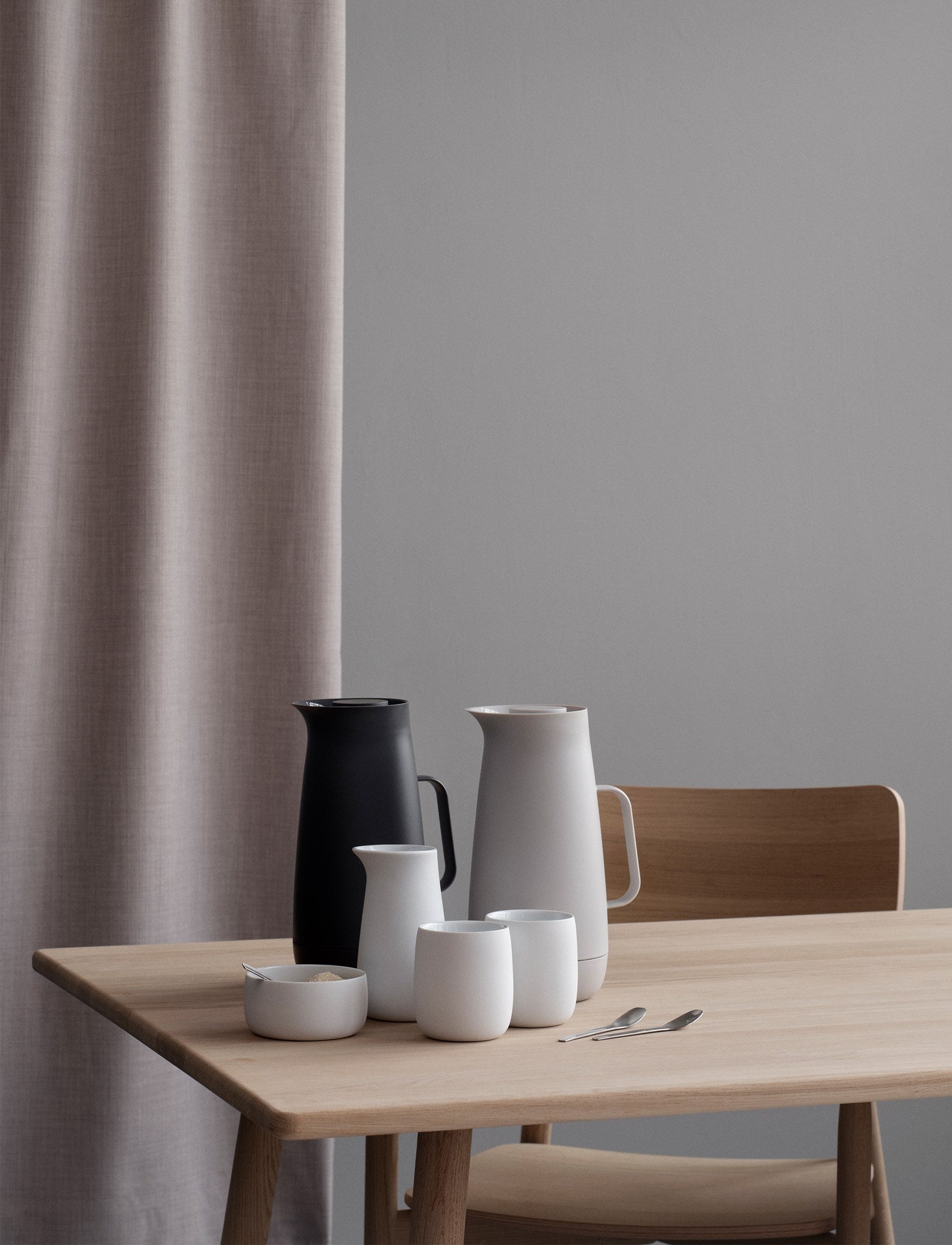 Stelton Norman Foster Thermo Hande 1 L, Anthracite