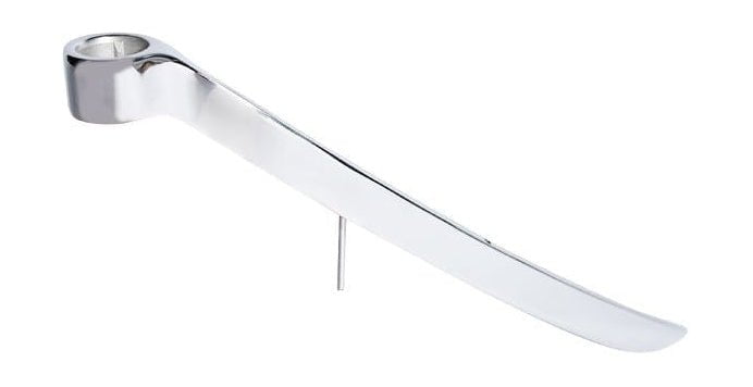 Uyuni Lighting Lightarch Candlestick 1'arm Mini Taper Ø 18 cm, Chrome
