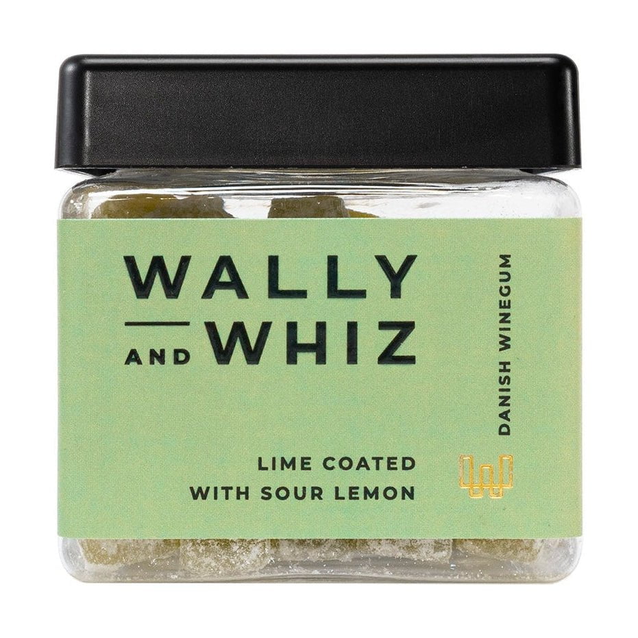 Wally and Whiz Vingummi kubkalk med sur citron, 140 g