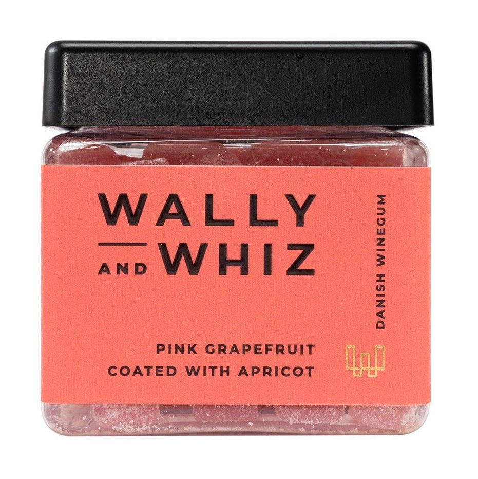 Wally and Whiz Vinkummi kub rosa grapefrukt med aprikos, 140 g