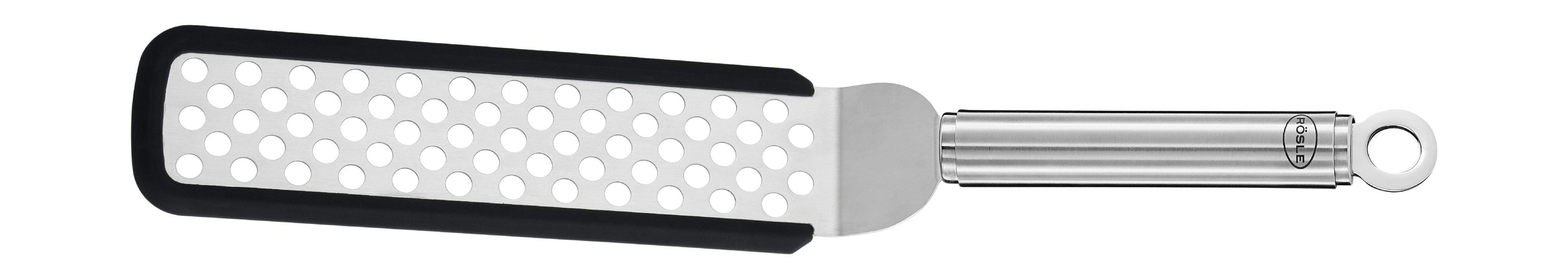 Rösle Spatula With Holes And Bent 32 X 5 Cm