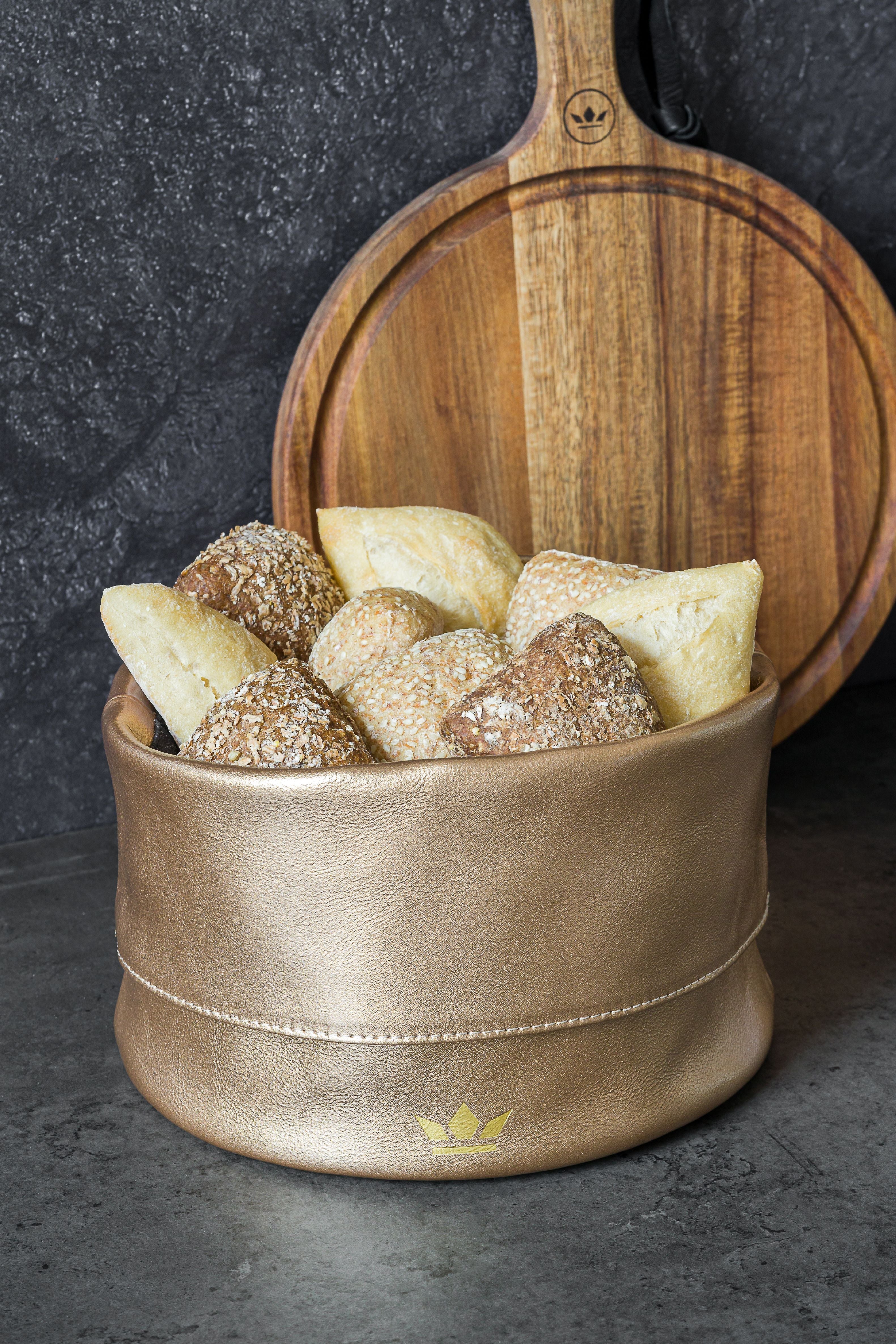 Dutchdeluxes Bread Basket, Pearly Rosé