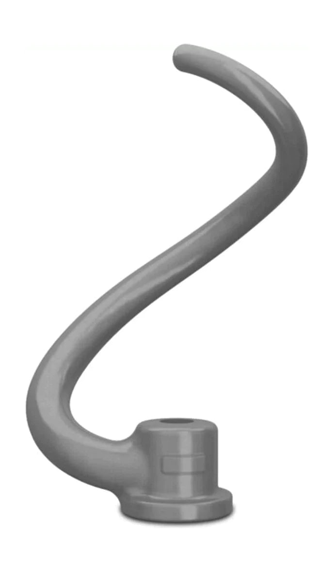Kitchenaid Spiral Dough Hook -tilknytning til store skåleliftblandere, sølv