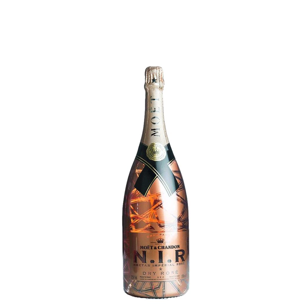 Moët & Chandon N.I.R. Nectar Impérial Rosé Jeroboam Luminous Edition (3 Liter Bottle)