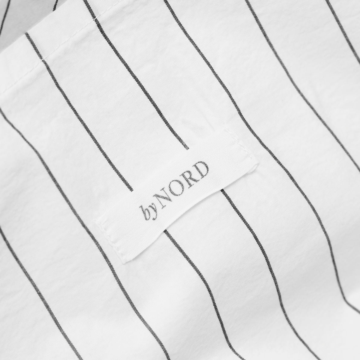 By Nord Bed linen, BNErika, Snow w. coal