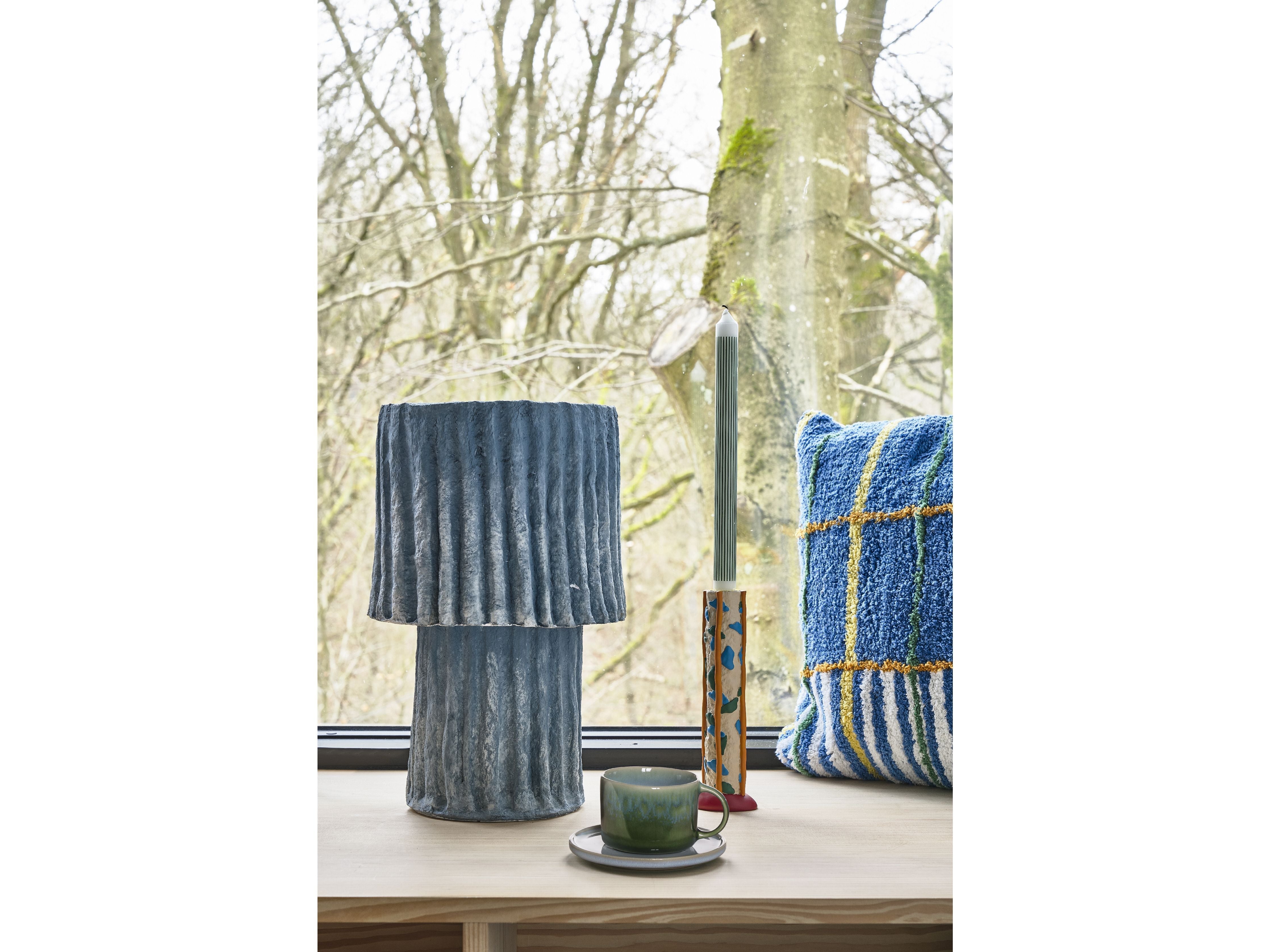 Villa Collection Styles Lamp Ø 25 x 44 cm, blå