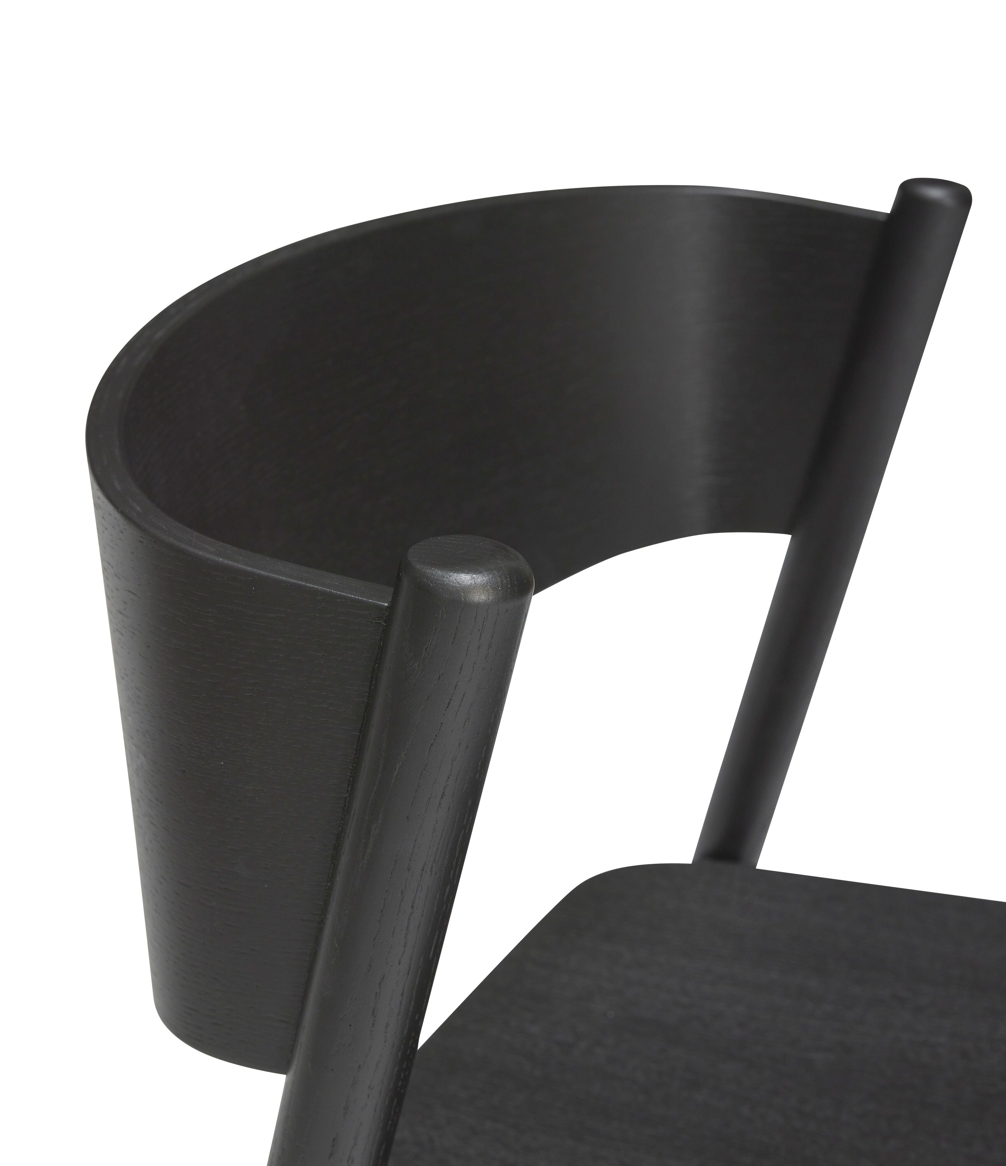 Hübsch Sned barstol, svart
