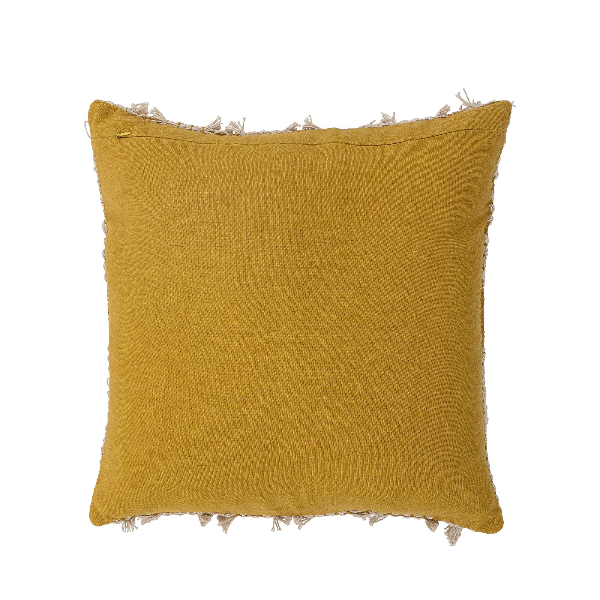Bloomingville Cea Cushion, Yellow, Cotton