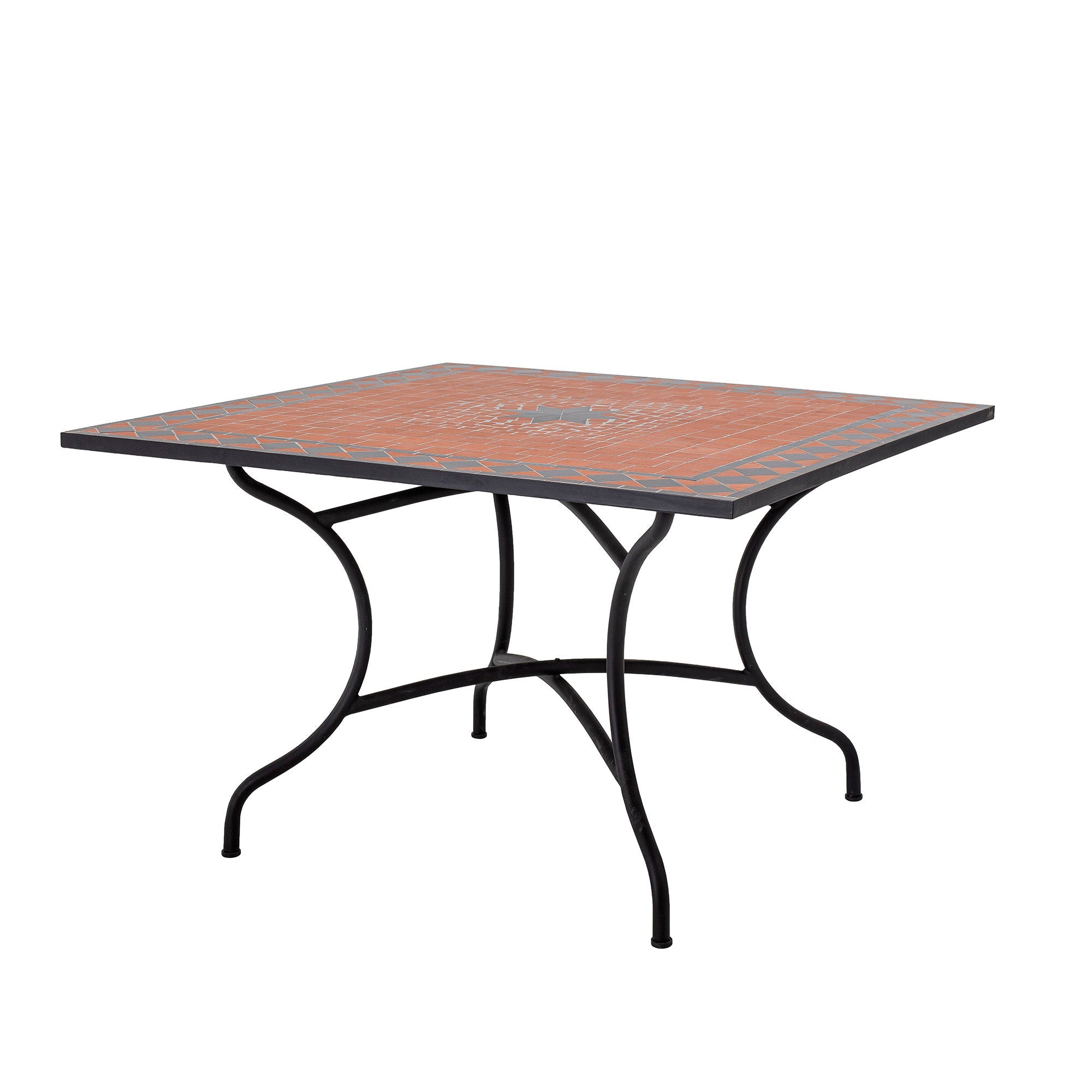Creative Collection Hellen Dining Table, Red, Stone