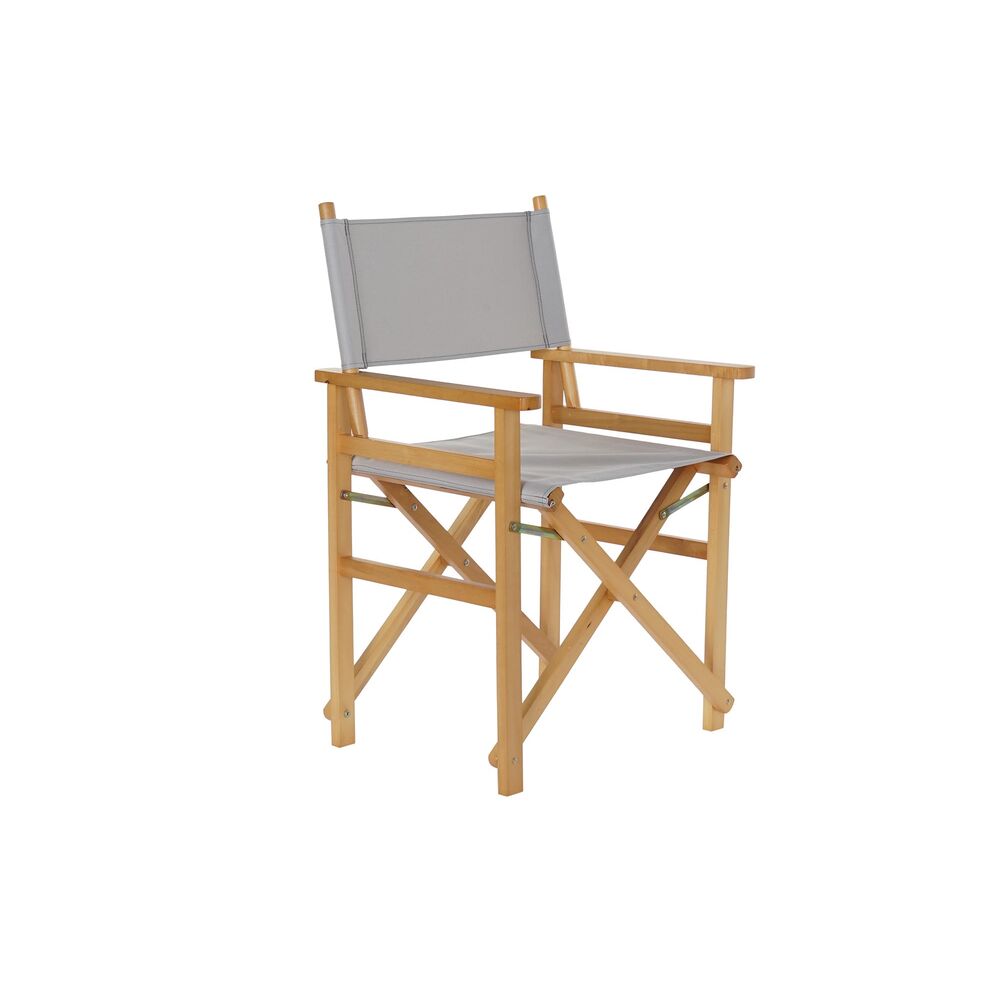 Garden Chair DKD Heminredning grå naturlig tallved 56 x 48 x 87 cm (56