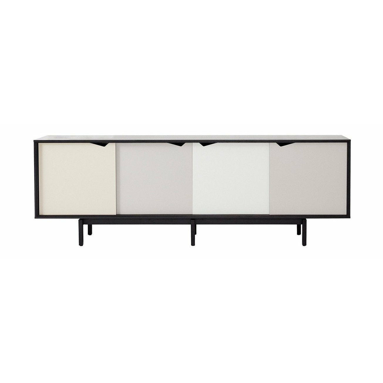 Andersen Furniture S1 på sidobadsvart, mångfärgade dörrar, 200 cm