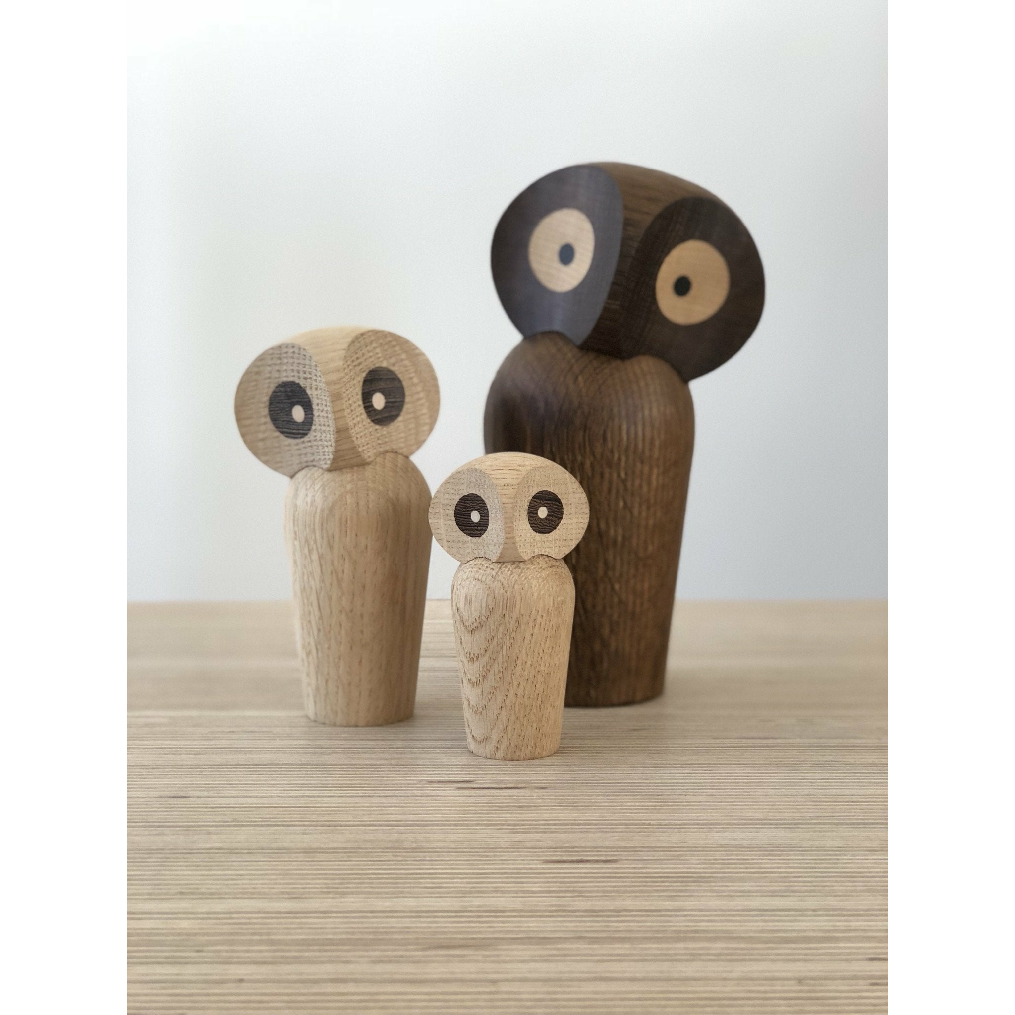 Architectmade Paul Anker Hansen Owl Mini, Smoked Oak