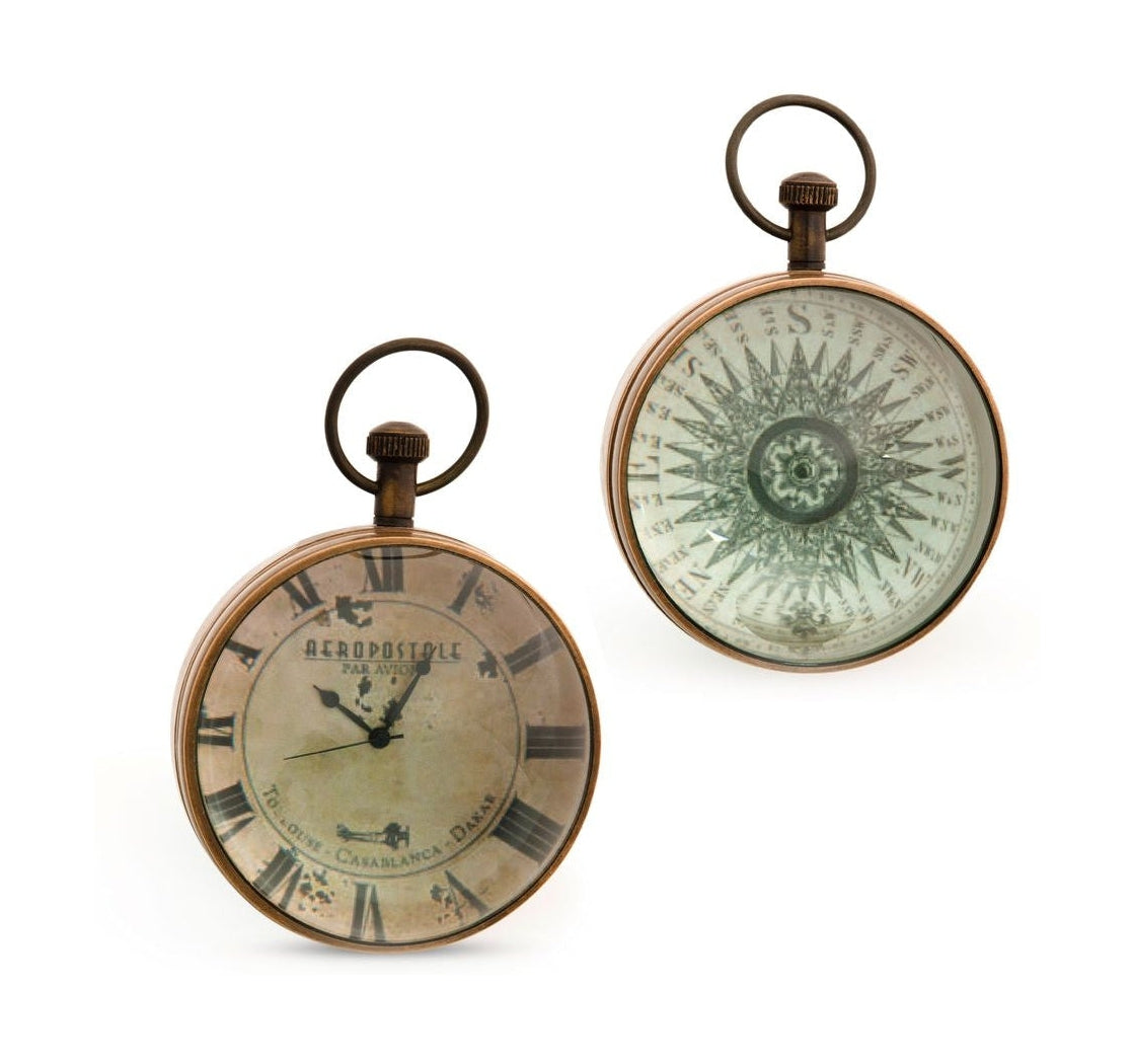 Authentic Models Eye of Time Clock, bibliotek
