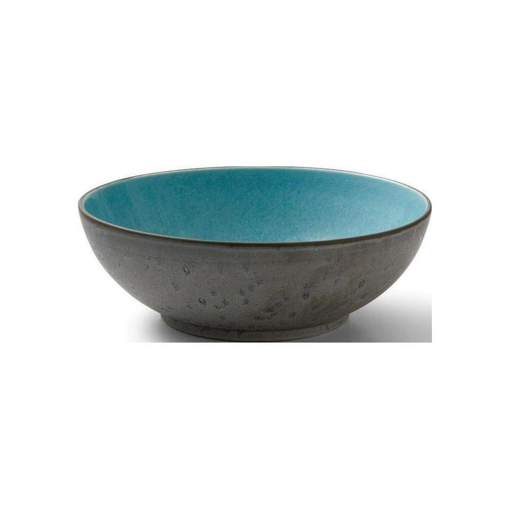 Bitz Salladskål, 30 x 10 cm, grå/ljusblå