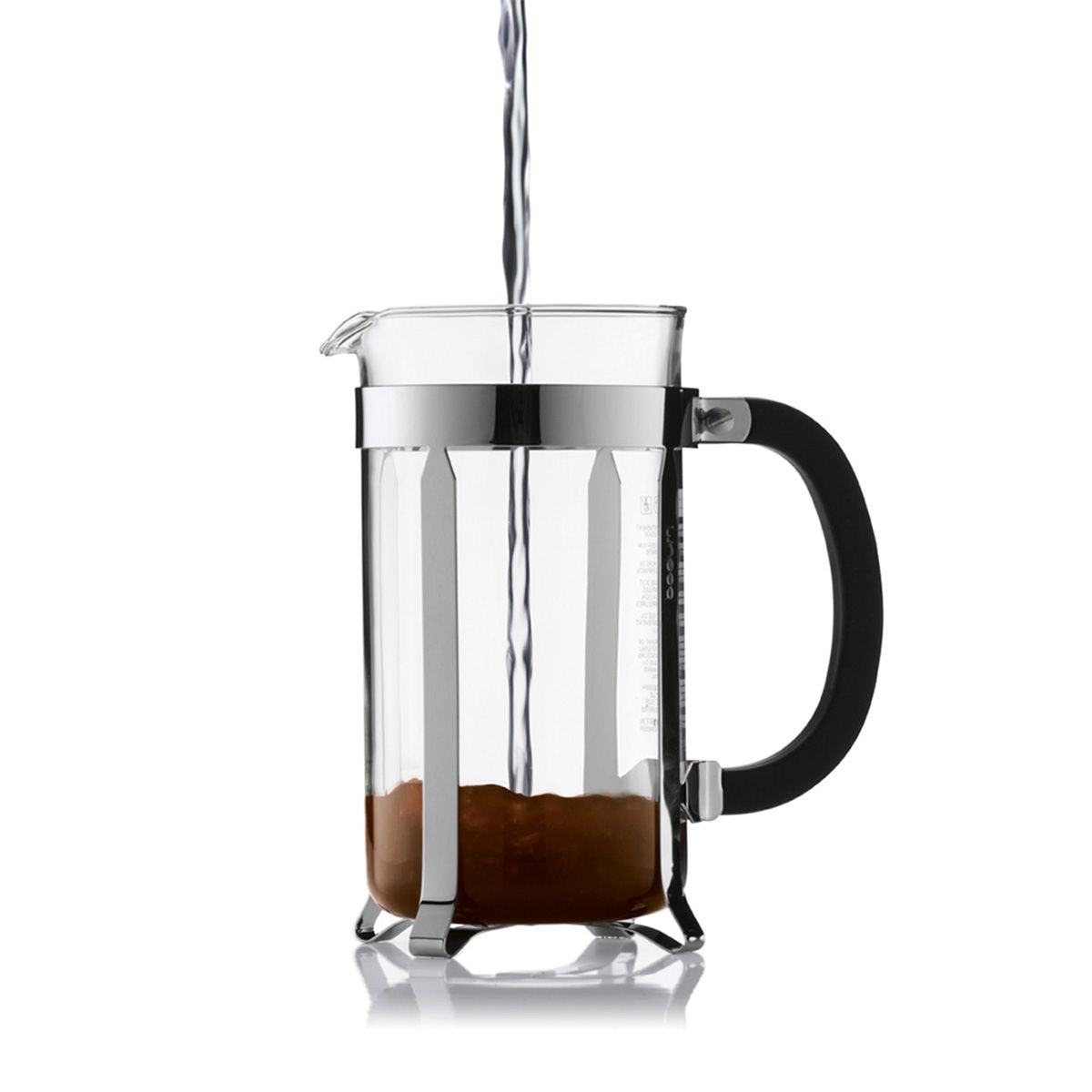 Bodum Chambord Kaffebrygger B: 0.14 Cm Krom 1 L, 8 Kop