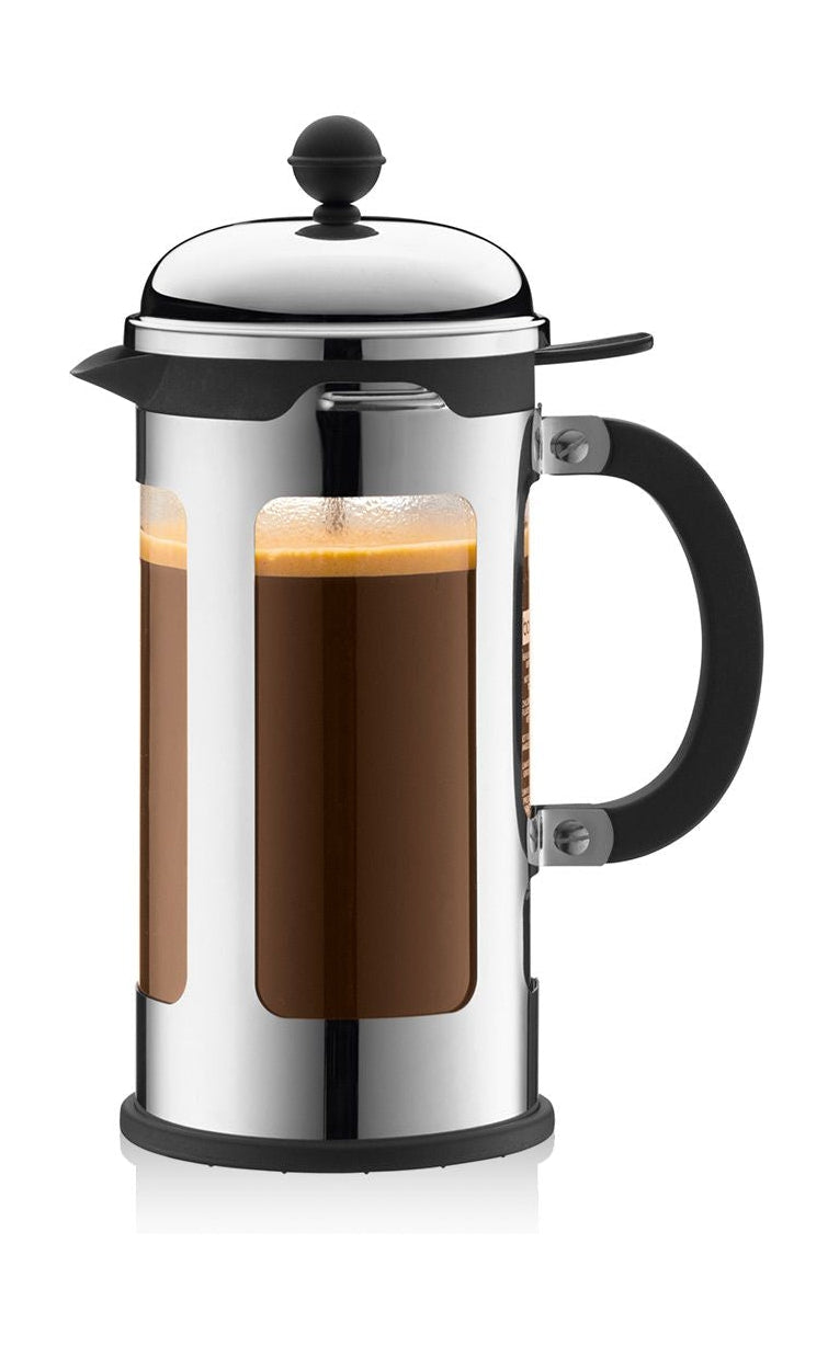 Bodum Chambord Kaffebrygger B: 0.18 Cm Krom 1 L, 8 Kop