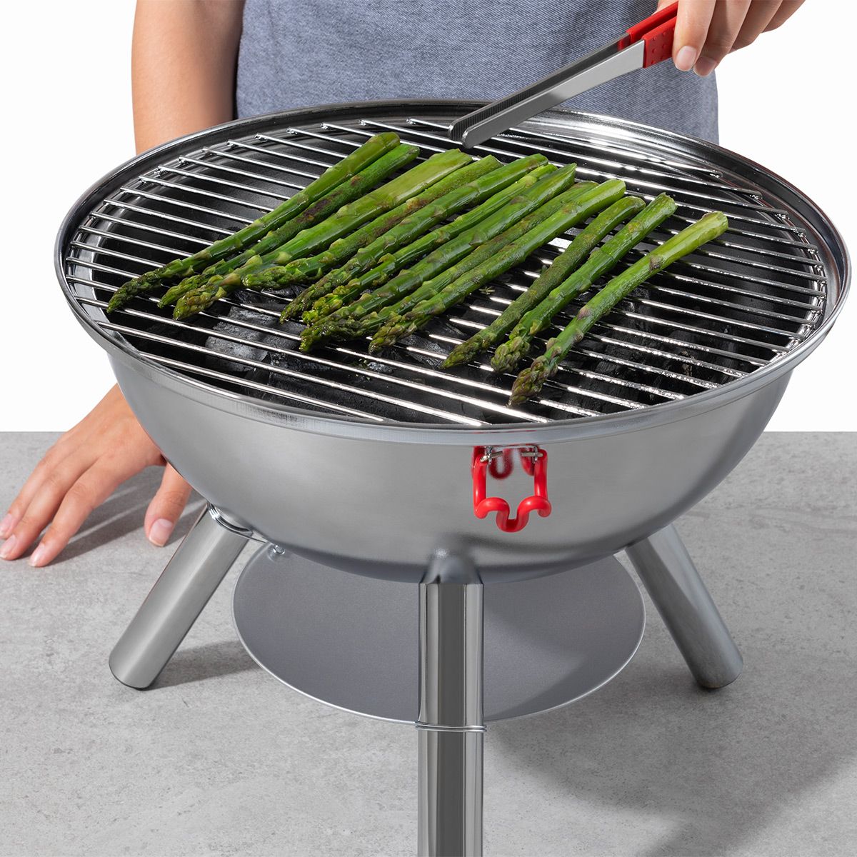 Bodum Fyrkat picknickgrill, krom