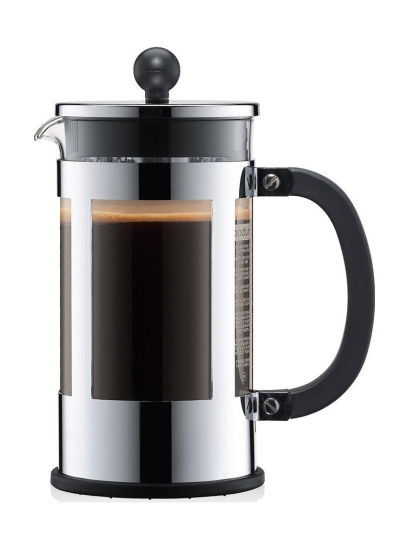 Bodum Kenya Kaffebrygger Krom 1 L, 8 Kop