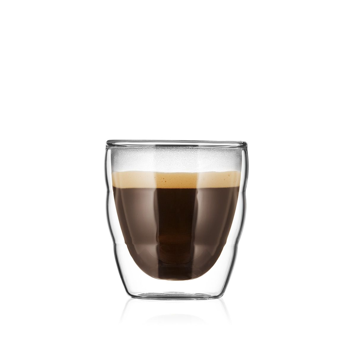 Bodum Pilatus Espresso Glas Dobbeltvægget, 2 Stk.