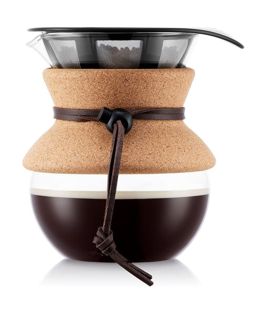 Bodum Pour Over Kaffebrygger Med Filter Cork, 4 Kop