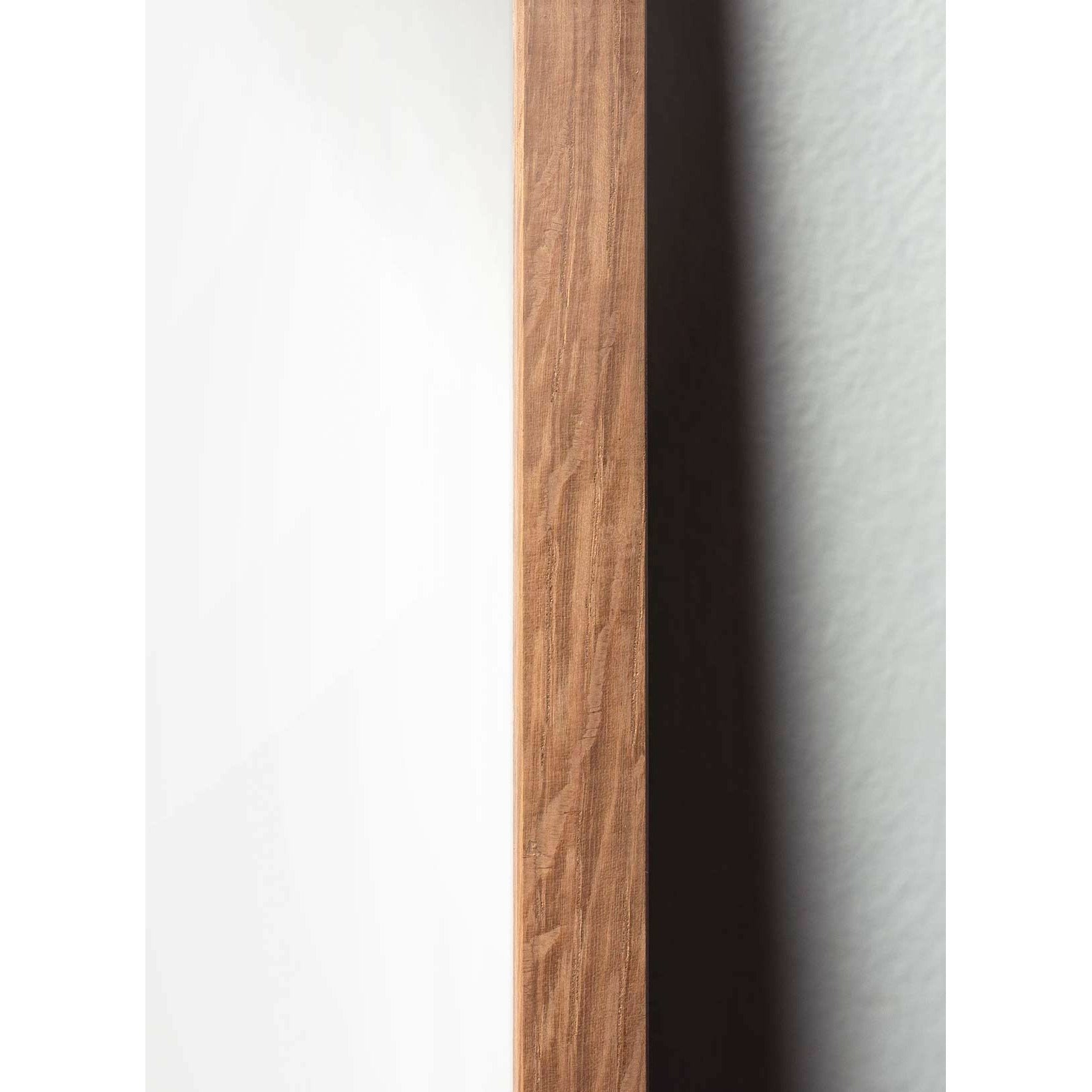 Brainchild Vintergapslinjeposter, ram i lätt trä 50x70 cm, vit bakgrund