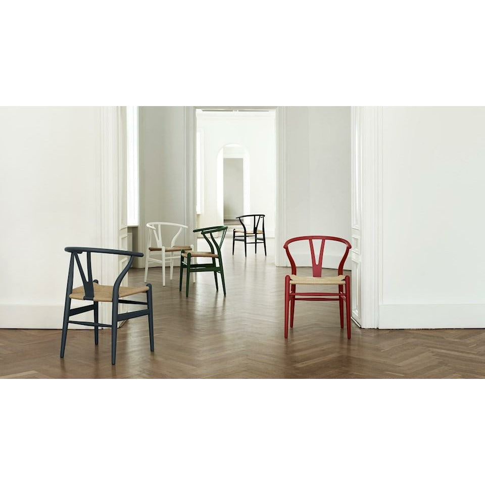 Carl Hansen CH24 Y-Chair Special Edition, Beech, Soft Black