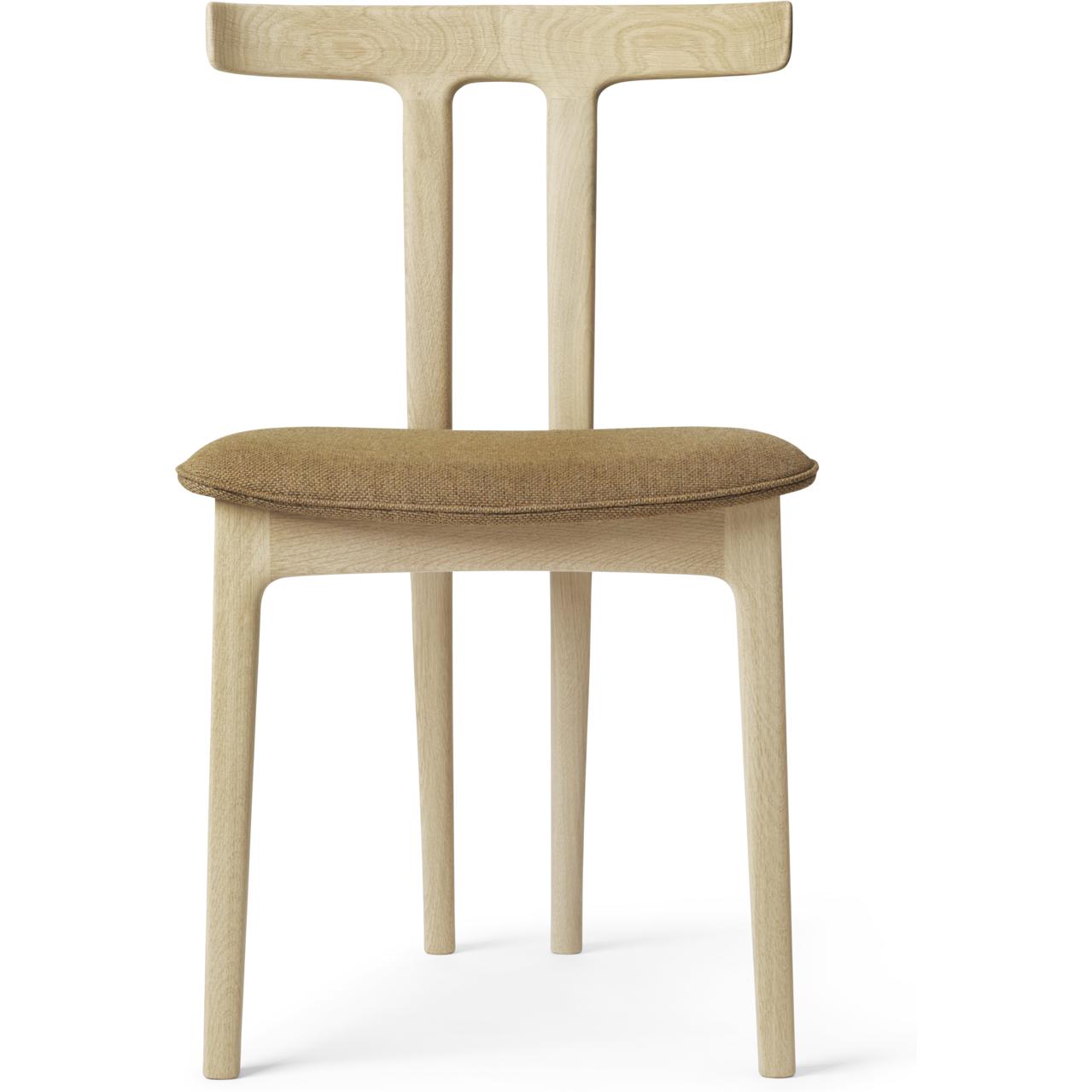 Carl Hansen OW58 T-Stolen Sæbet Egetræ, Re-Wool 0358 Stof