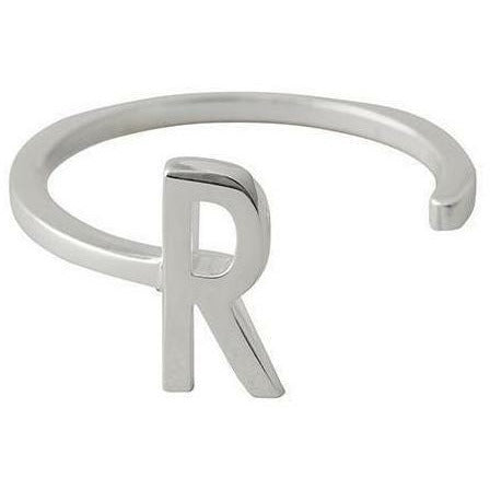 Design Letters LITERATION A-Z, 925 Sterling Silver, R