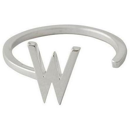Design Letters LITERATION A-Z, 925 Sterling Silver, W