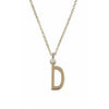 Design Letters Halsband 14k guld, D