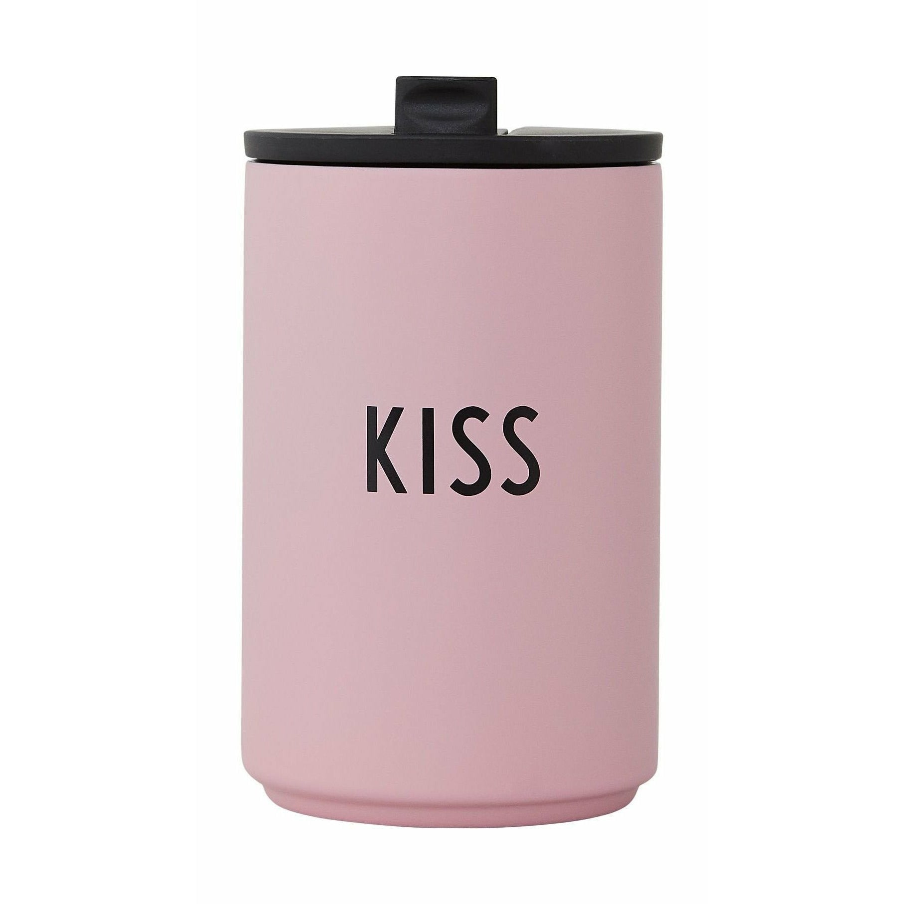 Design Letters Termokop kyss, rosa