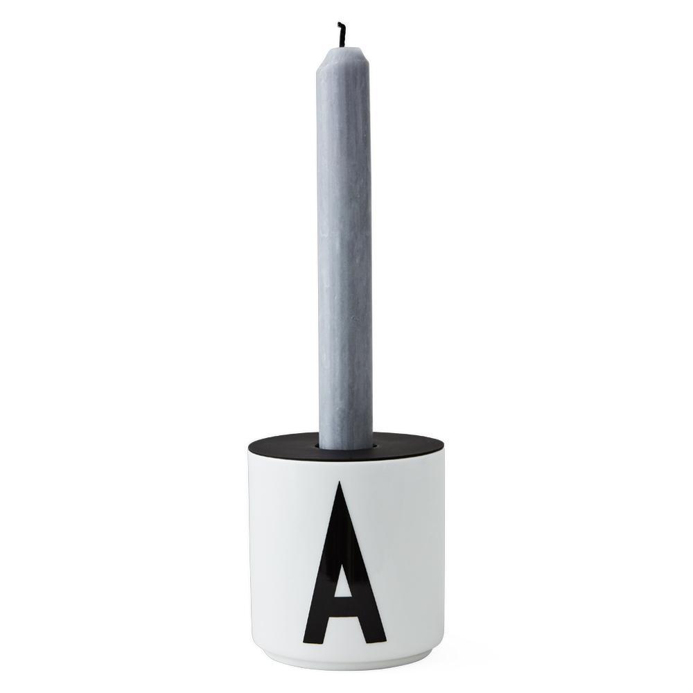 Design Letters Belysning som håller in i ABC -koppar, svart