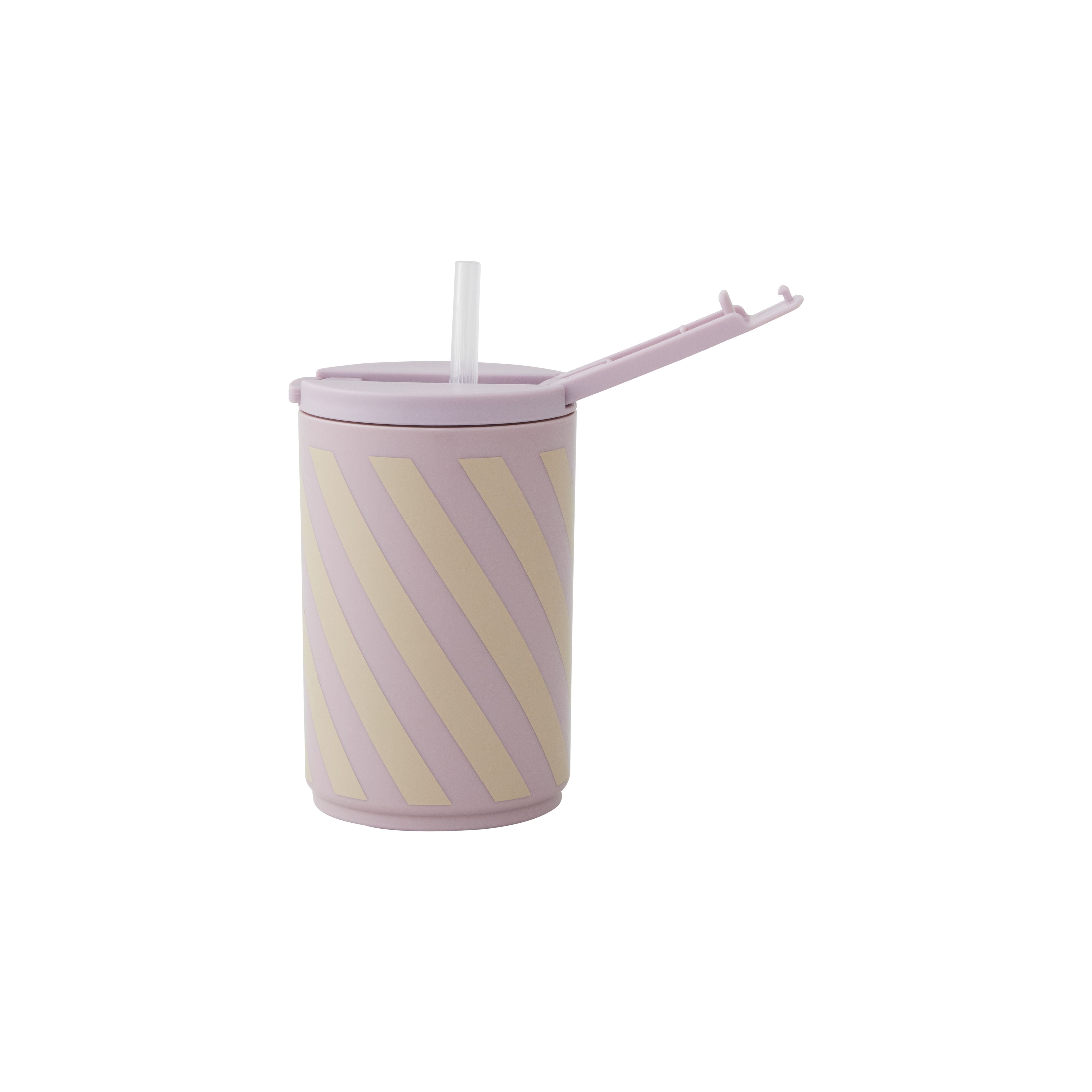 Design Letters Barn Straw Cup 330 ml, lavendel