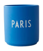 Design Letters Favorit Cup Paris, Kobal Blue
