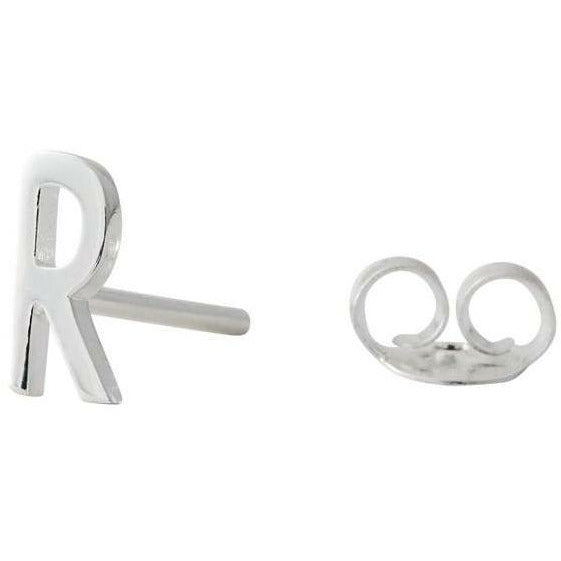 Design Letters Earlies with Letter, Silver, R