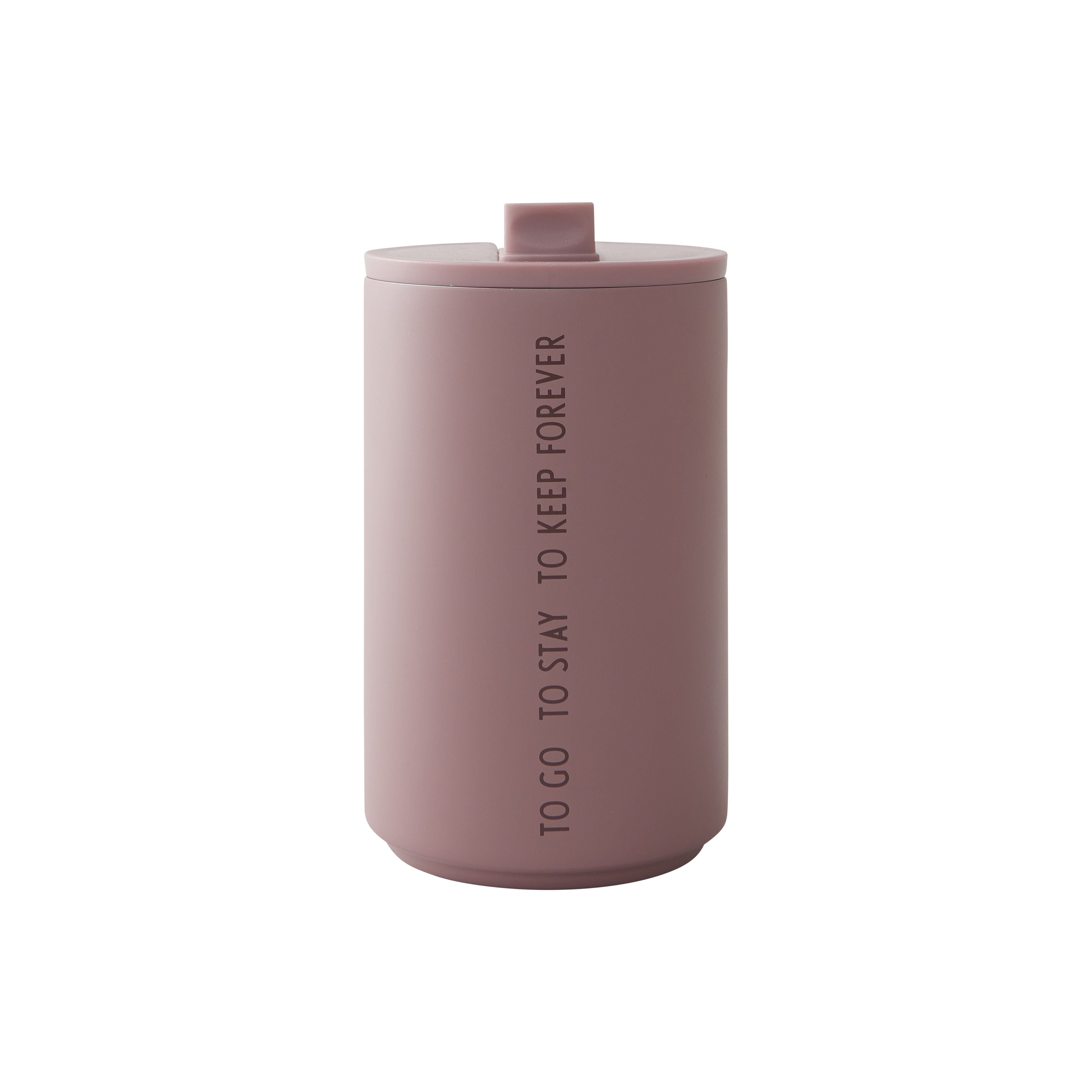 Design Letters Thermo Cup 350 ml, Ash Rose